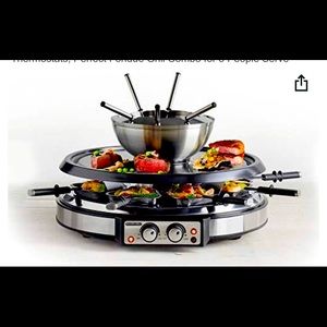 Brand new: Fondue Pot Sets & BBQ Grill - perfect for summer parties